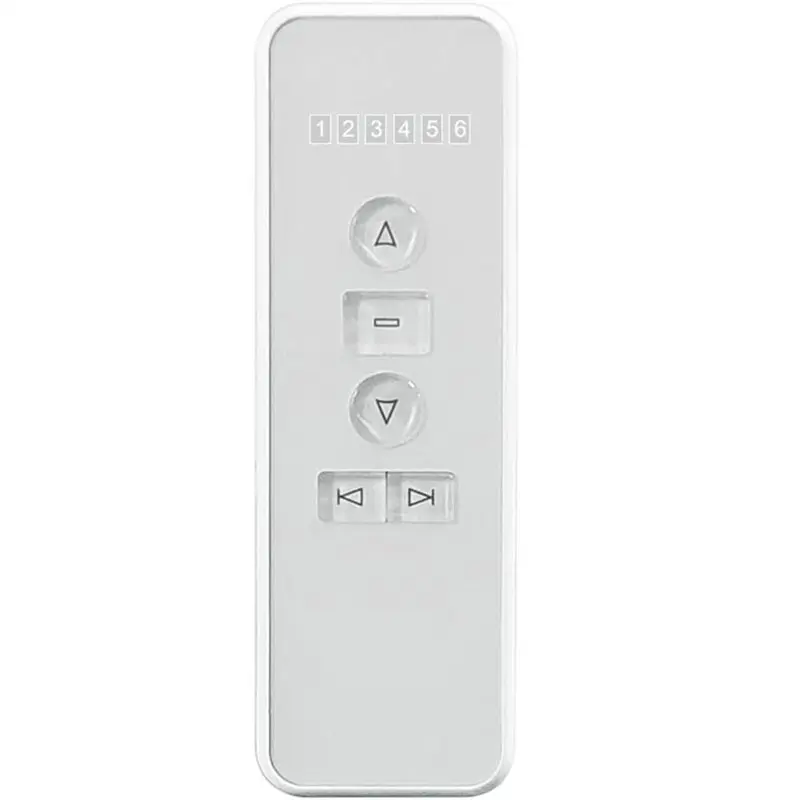 Control Remoto para Cortinas Eléctricas AC123-06, Control Remoto para Persianas Enrollables, Control Remoto para Toldos Eléctric