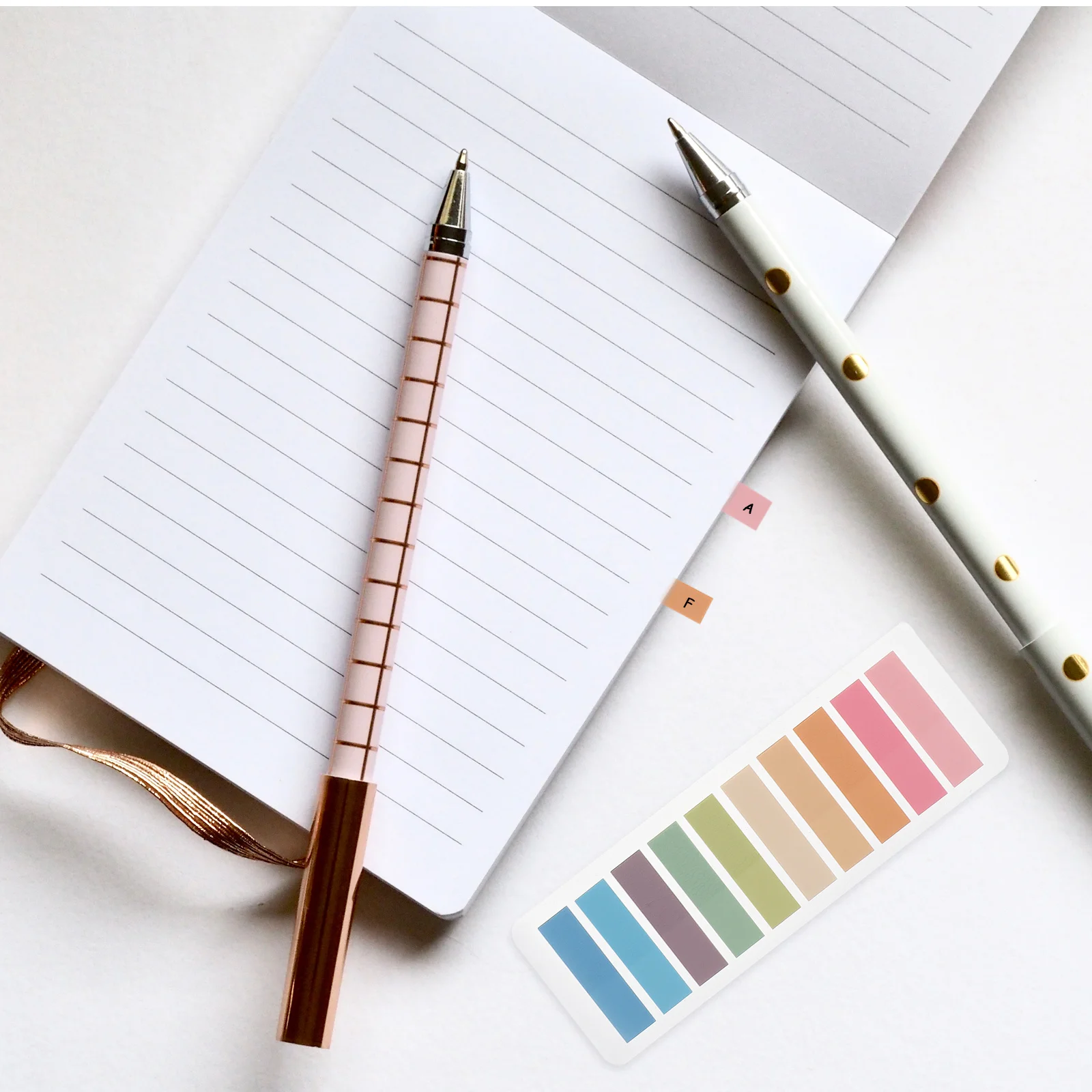 1200Pcs Practical Portable Page Tabs Writable Sticky Flags for Book Annotation Note Taking School Office Book Sticky Tabs