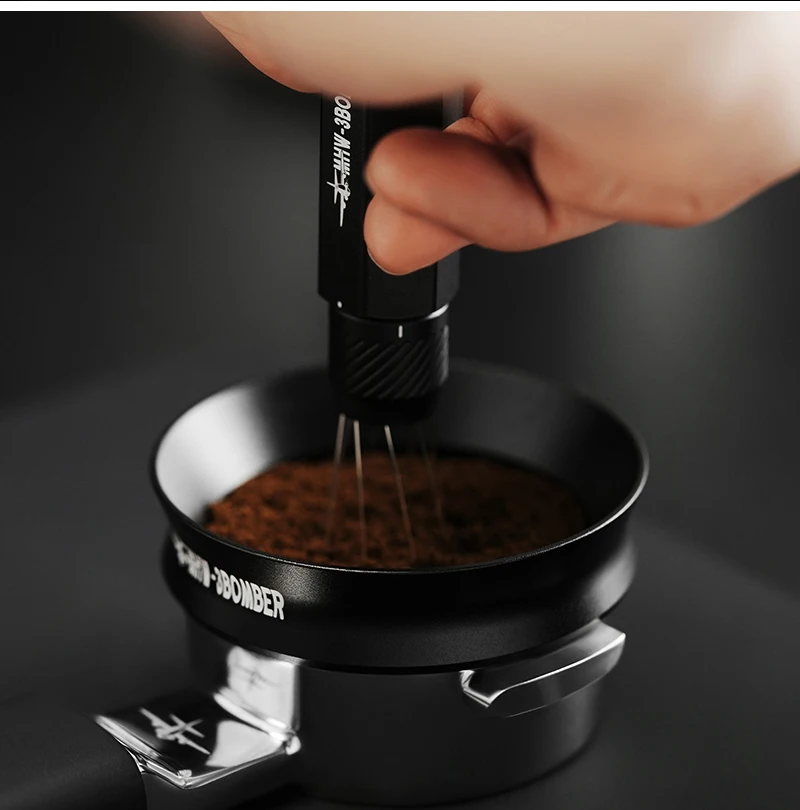 MHW-3BOMBER 51-58mm Magnetischer Kaffee-Dosiertrichter Kompatibel mit 58MM Siebträger Espresso-Dosierring Home Barista Zubehör – Detail 17