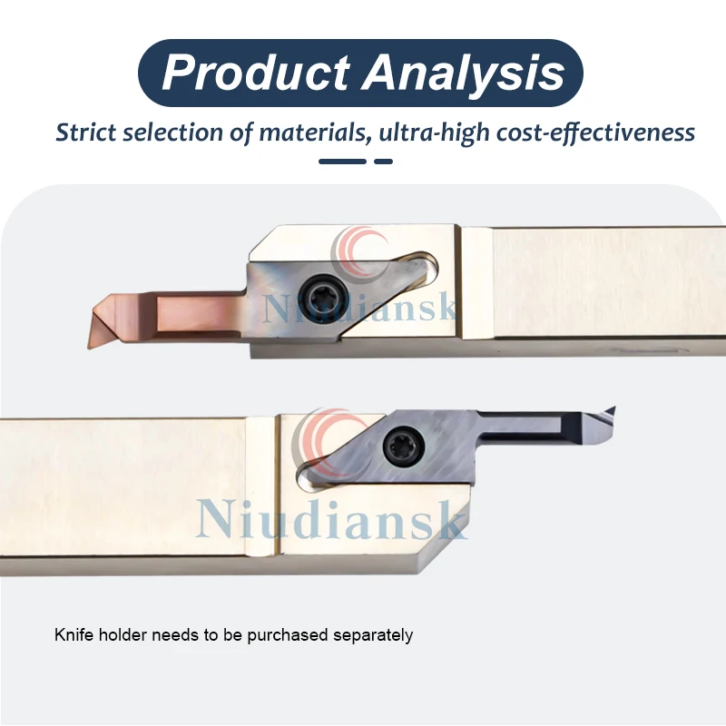 CNC Small Aperture Boring Tool VNMPR 6R0.2 L15 KT20-VNBR0515-01S Blade Type Small Diameter Boring Tool Internal Groove Knife