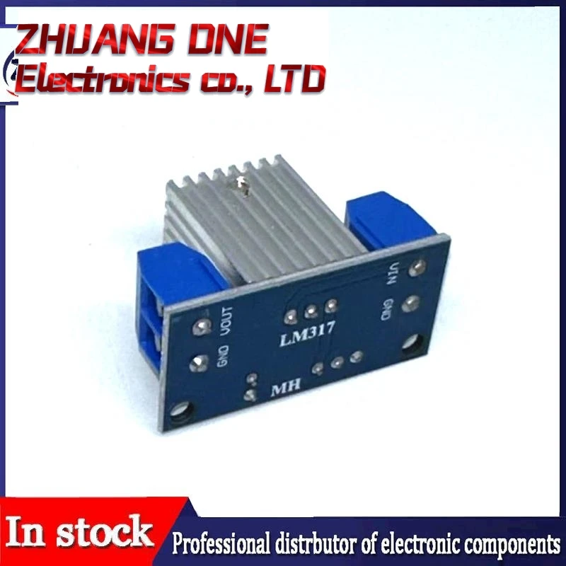 DC-DC Conversor Buck Step Down Módulo Placa De Circuito, Regulador Linear, Tensão Ajustável, Fonte De Alimentação, LM317