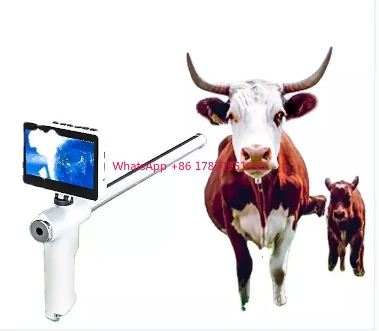 Upgrade Visual Endoscope Sperm  Artificial Insemination Device Animal Cattle Cow Artificial Digital AI  For Cow Goat Sheep