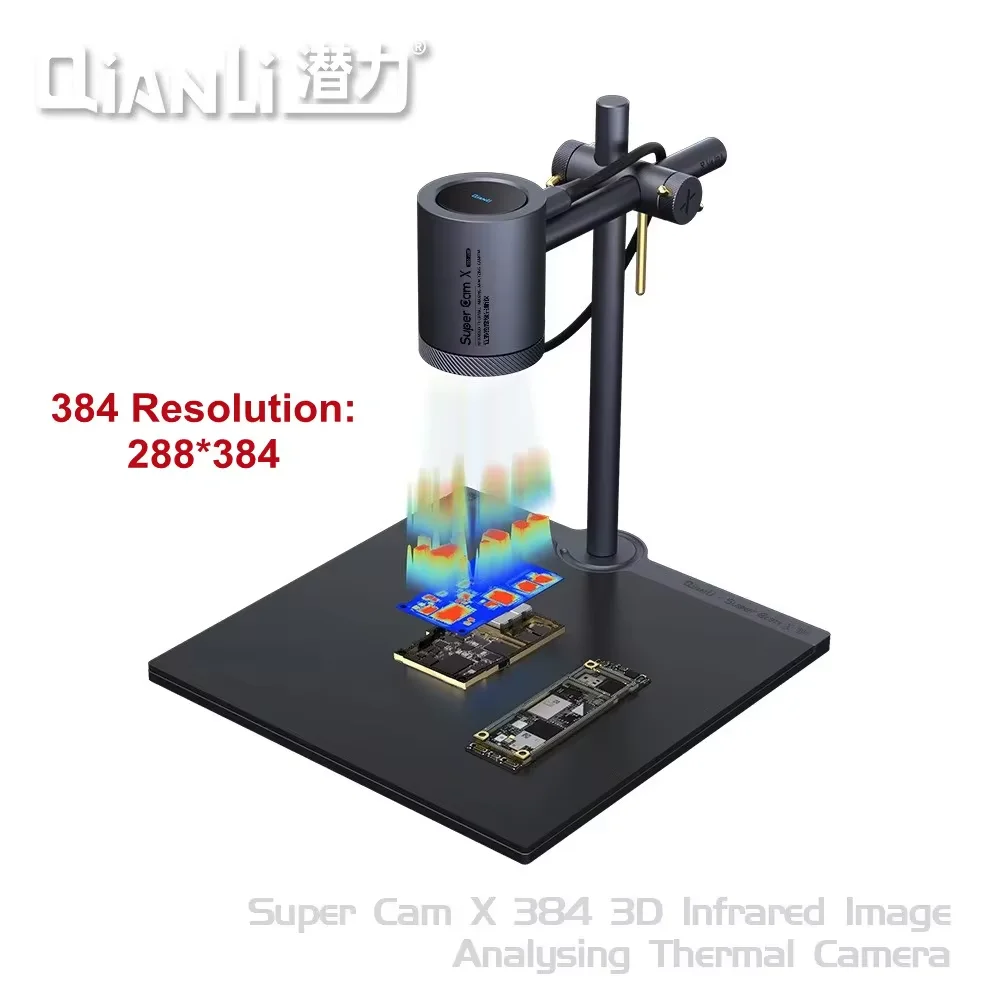 Qianli-Câmera SuperCam 3D Thermal Imager, Telefone móvel, PCB Solucionar problemas, Reparação Motherboard para iPhone, Fault Diagnosis Instrument