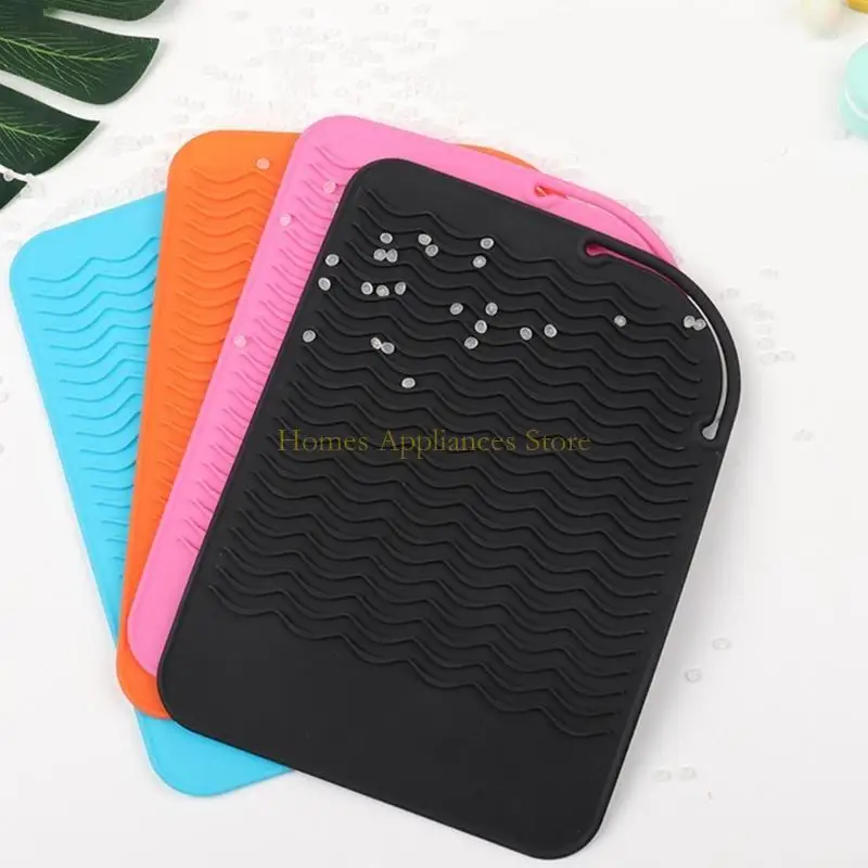 D0AB Mostín silicona multifuncional para herramienta peinado hierro Profesional