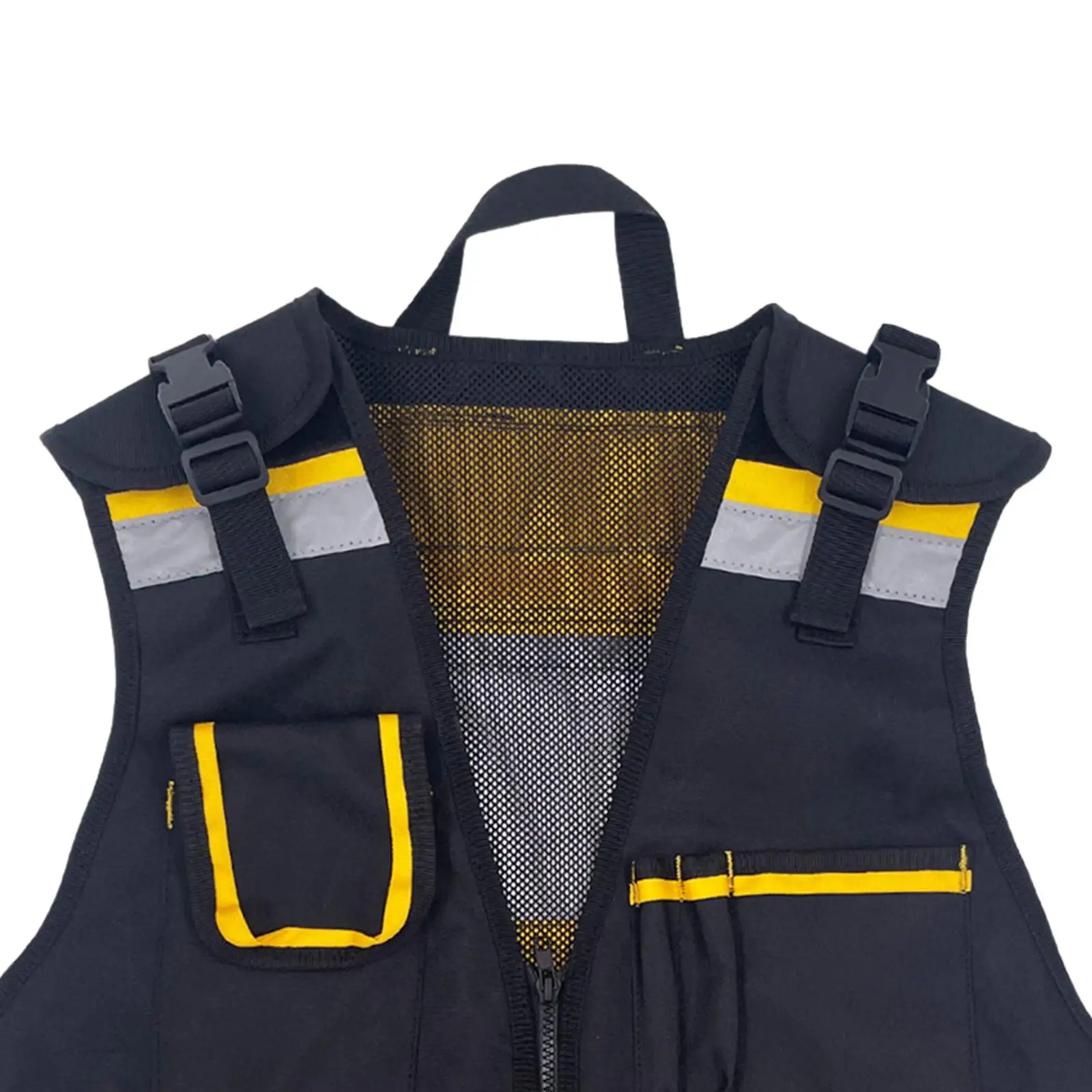 Electrician Tool Vest Oxford Cloth Tool Vest for Engineer Architect Home DIY