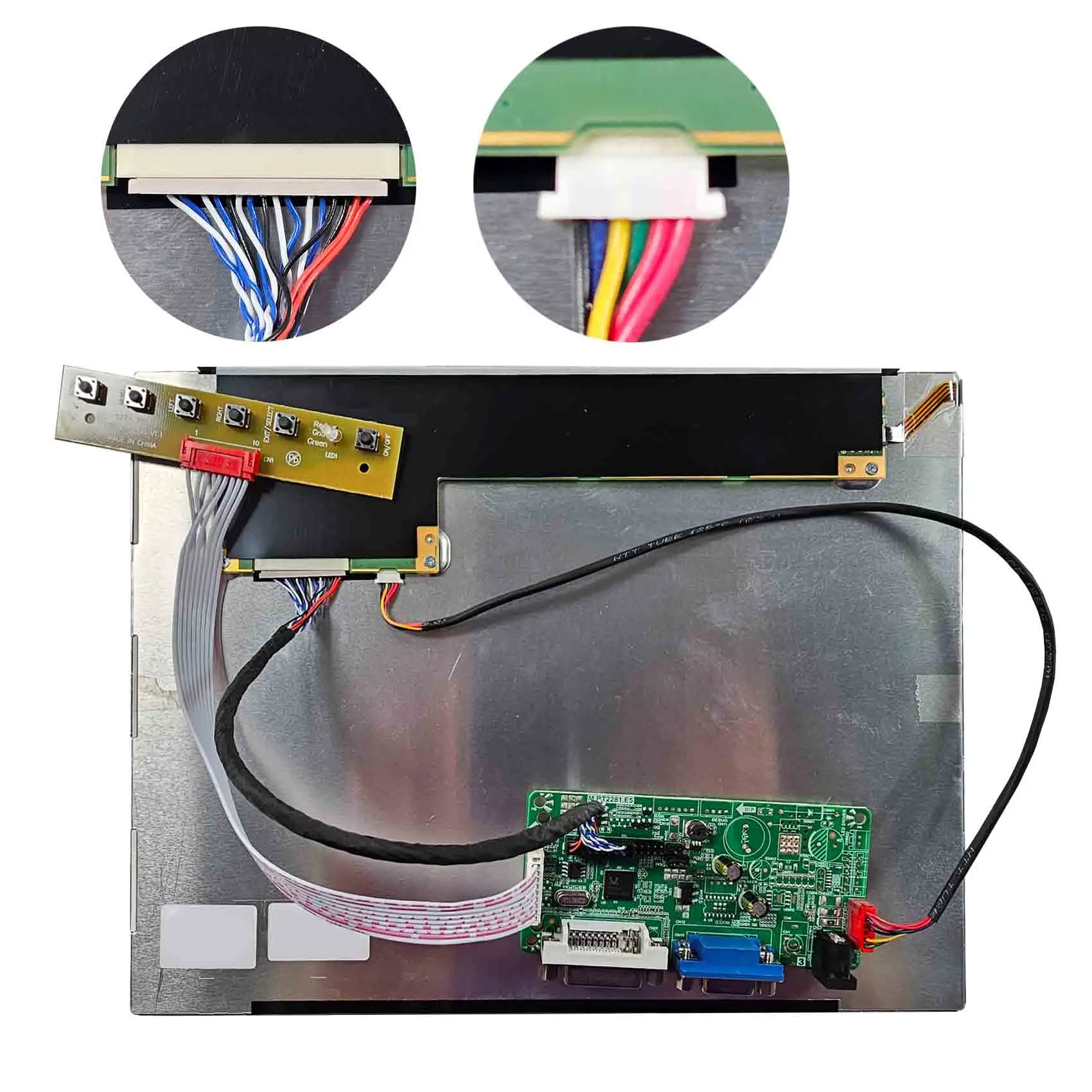 Universal Lcd Driver Board And Lq121S1Lg73 12.1 Wxga Lcd Panel 800X600 12.1 Lcd Screen Panel
