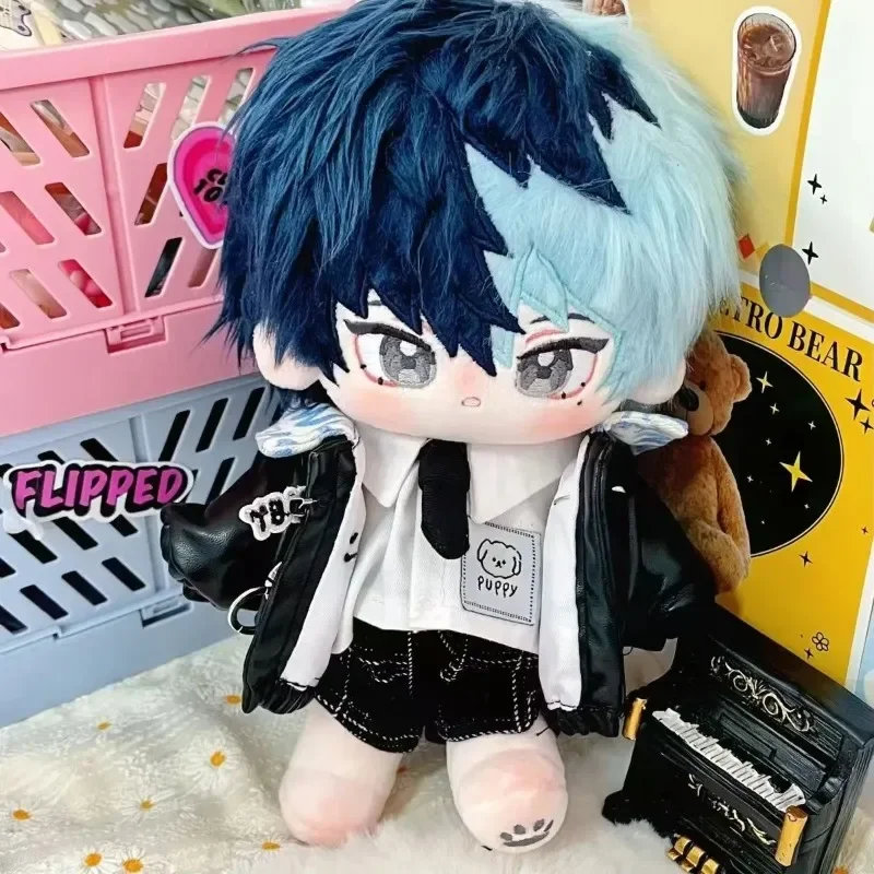 

Stuffed 20cm Anime Game Role Aoyagi Toya Cosplay Cartoon Plush With Skeleton Doll Change Clothes Toys for Kids Birthday Gifts