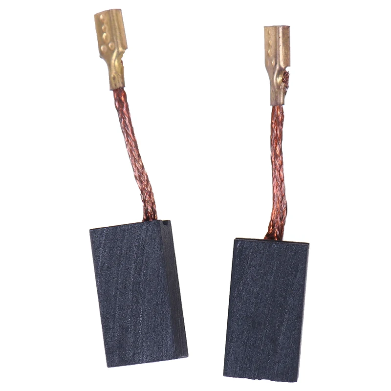 2 pçs/lote 6x9X15mm Rebarbadora Ângulo Escova De Carbono Peças De Reposição