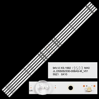 LEDバックライトストリップ,k55dlx9us,LE-55Z1, ST-5540US, MS-L3184,v2,rura,10個のランプ,5個