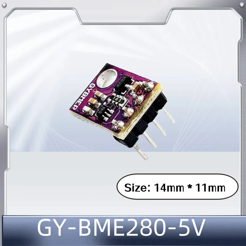 6-1Pcs,Temperature Et D'Humidité Capteur Bme280 3.3V, 5.0V,Barometric Atmosphérique Pressure Capteur Module with Carte De Derivation Iic I2C - Image 4