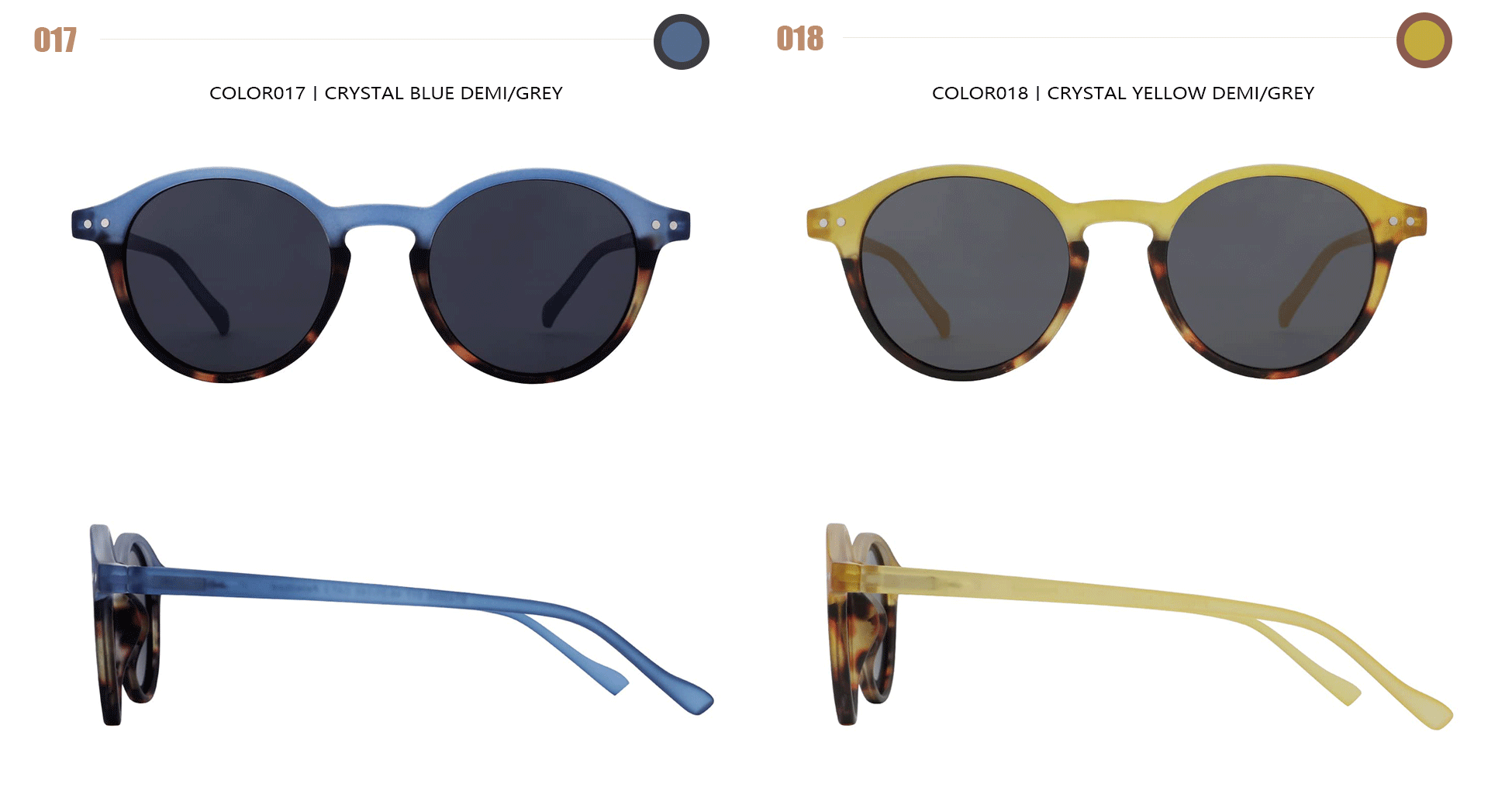 ZENOTTIC (S-Größe) Retro kreisförmige polarisierte Sonnenbrille 2024, Herren Damen, Vintage, kleine runde Sonnenbrille, UV400-Brille – Detail 16
