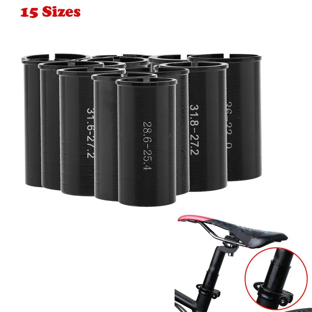 Alloy Seatpost Adapter Shim  Seat Post Tube Adapter Size Reducing Sleeve Bushing //30.8/31.6/33.9/34.9mm