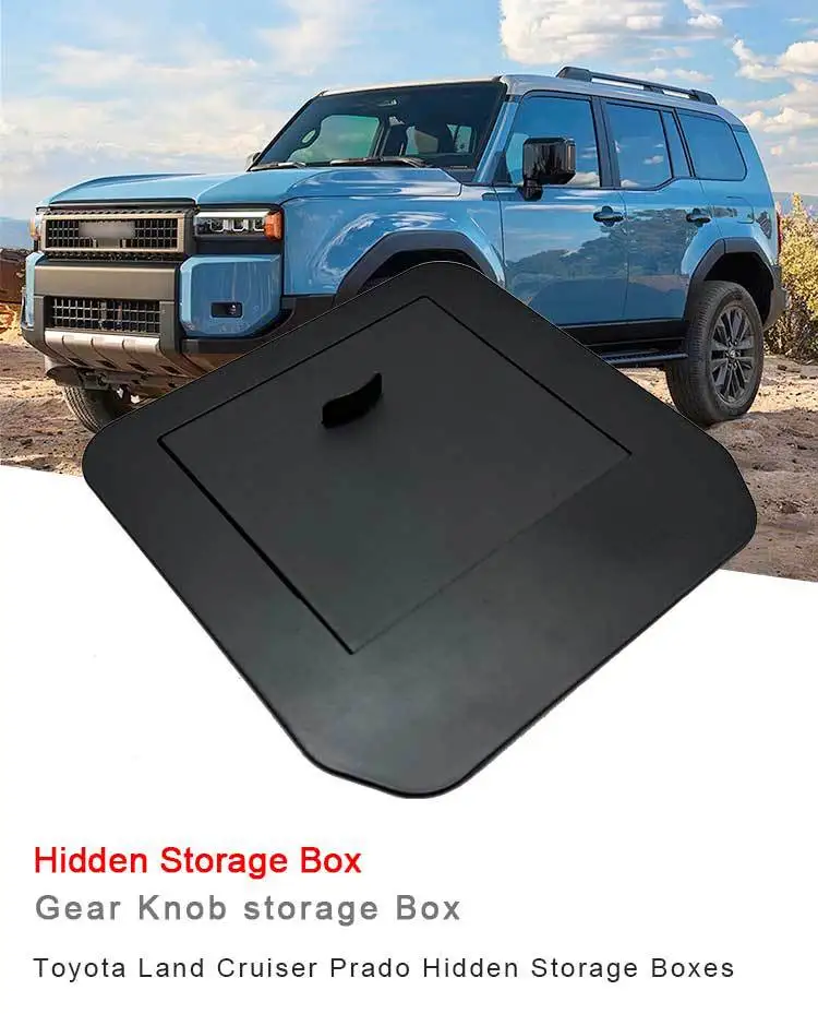 

Suitable for 24 Toyota Prado PRADO modified hidden armrest box storage box Land Cruiser LC250 storage