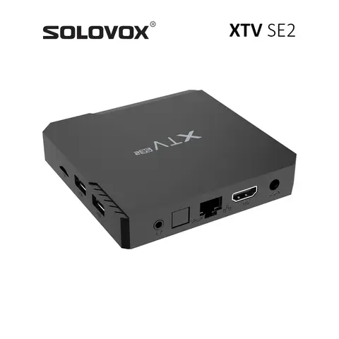 SOLOVOX XTV SE2 Stalker IP Android 11 Streaming TV-box Stödjer Xtreamcodes LiveTV AV1 4K HDR Bluetooth Dubbel WIFI SPDIF TF-kortplats 8 best sales solovox - №6