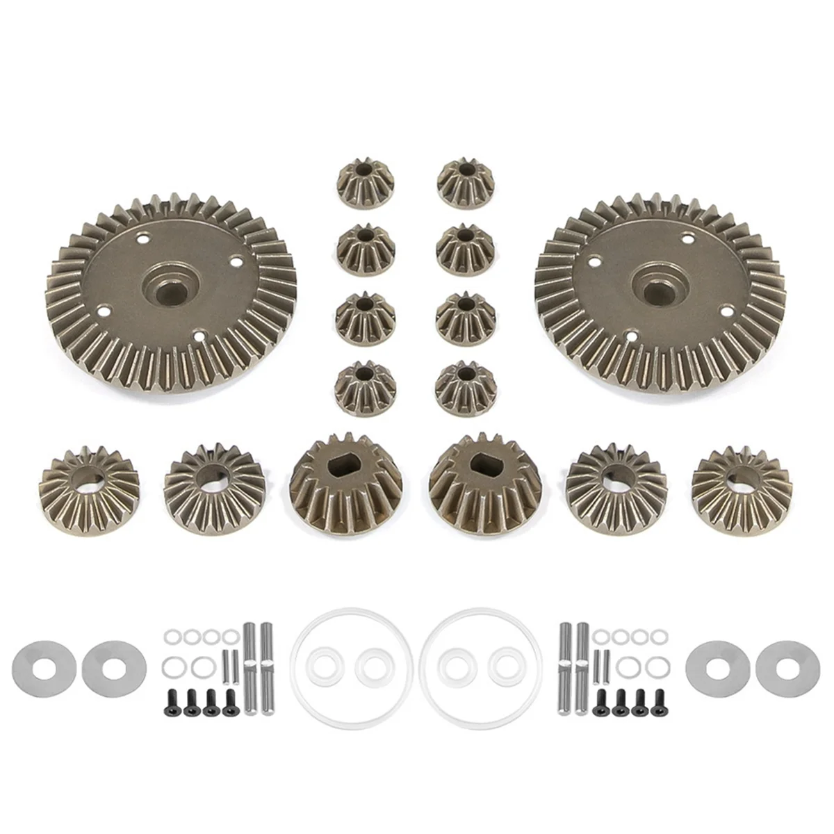 

A71Z RC Car Upgrade Front Rear Differential Gear Kit 22049 for 39T XV02 TT02 MB01 BT01 XM01 RC Car Upgrade Accessories