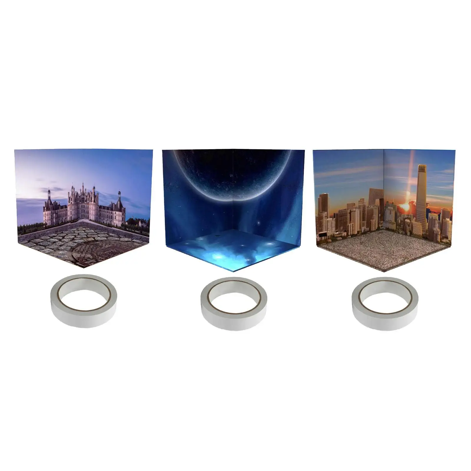 نموذج مشهد خلفية بمقياس 1/12 لشخصيات الحركة لعبة مشهد السيارة