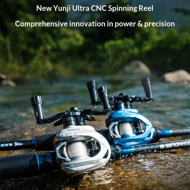 Kastking Baitcasting Reel Kestrel Ultra Cnc Full Metal High Precision Lure Fishing General Purpose Freshwater Saltwater Anglers