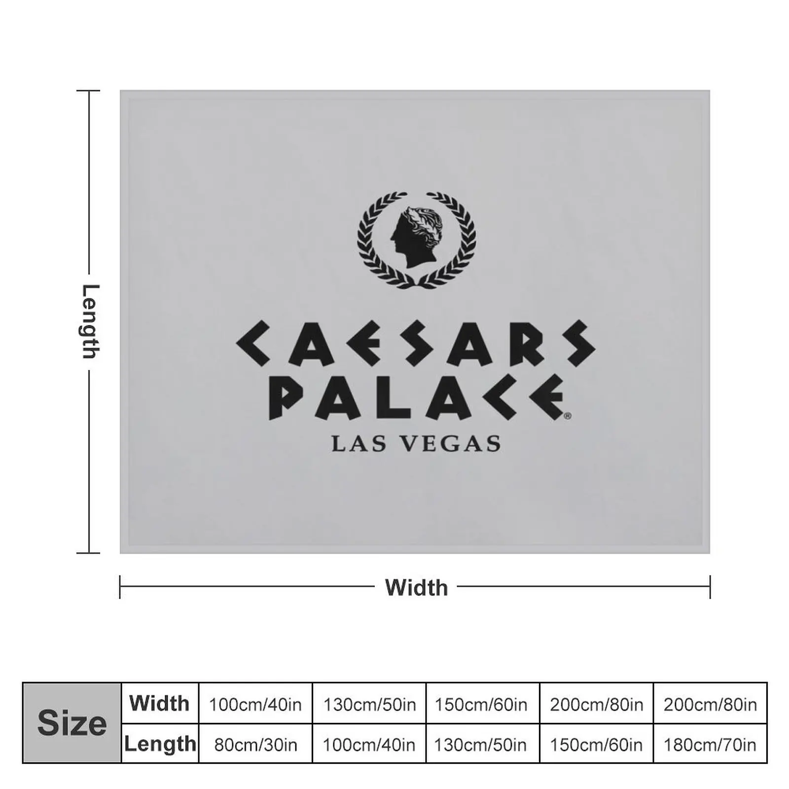 caesars palace Throw Blanket Decorative Sofa sofa bed Blankets