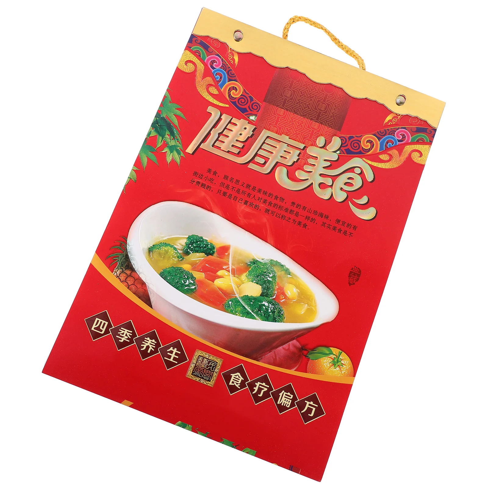 Hängender Kalender 2024, Wandkalender, zerreißbar, Mondkalender, chinesisches Neujahr, Dekor, Jahr des Drachen, perfekte Verarbeitung, Geschenk