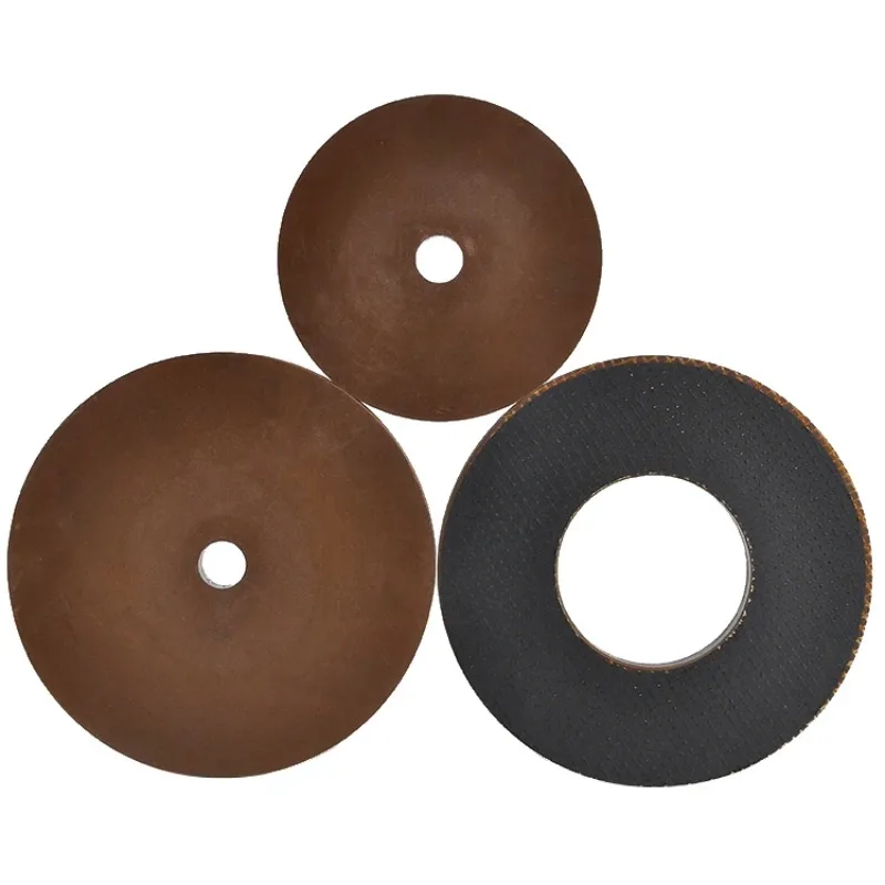 Top Glass Polishing Wheel, D200*H90mm, Peripheral BK Polishing Wheel, Glass Grinding Wheel