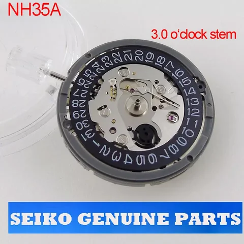 High Quality Japan Genuine NH35 NH38 NH05 NH34 Automatic Mechanical Watch Movement Date 24 Jewels High Accuracy Watch Parts