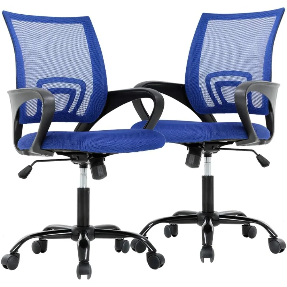 

Affordable Ergonomic Office Chair: Modern Mesh Computer Chair with Back Support, Adjustable Height & Rolling Swivel Design