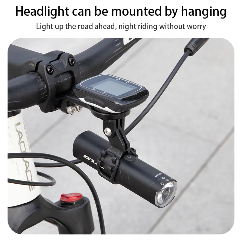 GUB 655 Aluminum Multifunctional Cycling Computer Holder Lightweight Speedometer Mount with Camera Base for Giant PCR/TCR Series