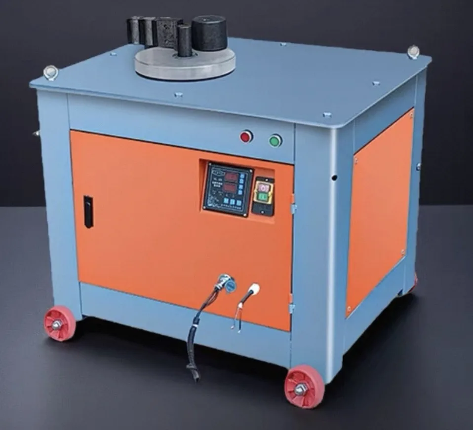 

380V Automatic Steel Bar Bending Machine 32mm Construction Material Core Motor Component 1 Year Warranty