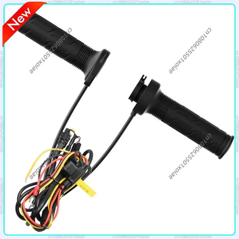 

12V 22mm Motorcycle Heated Grips Universal Electric Heating Handle Temperature Adjustable Motorbike Hand Heated Grips