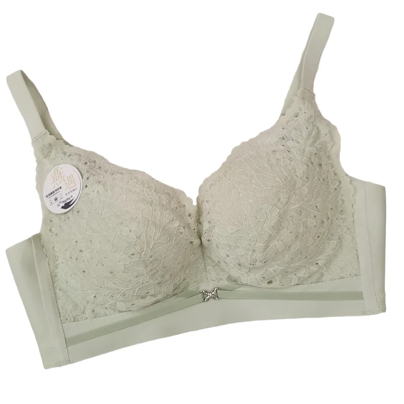 Size From 32/70A To 38/85A Lace  Push Up  Sexy Bra Showing Larger Underwear Women