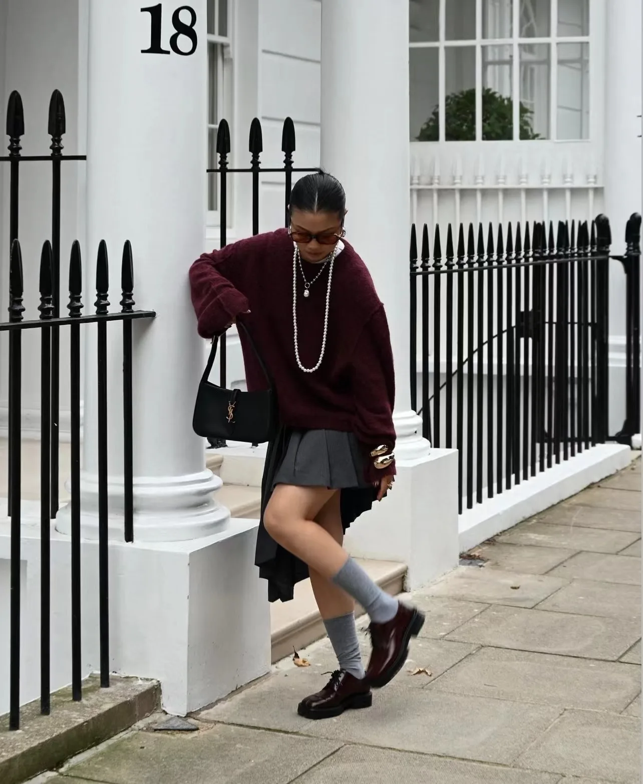 Retro O-neck Women's Sweater Casual Long Sleeve Loose Knitted Pullover Winter New Women High Street Jumper Top Pullover Fashion