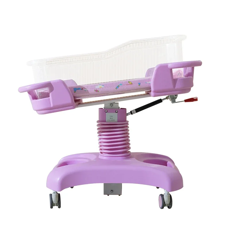 Multifunction new born ABS tilting crib neonatal adjustable Hospital Baby Pediatric Bed