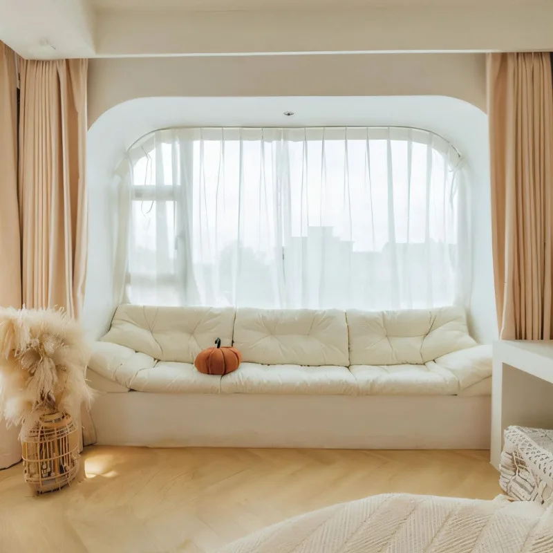 

Bay window sofa sitting Internet celebrity clouds light luxury balcony window sill mat, bay window mat