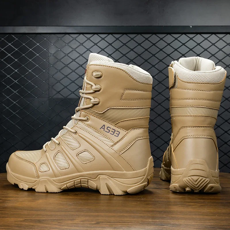 

Мужская повседневная рабочая одежда на шнуровке, мужская рабочая обувь для работы на открытом воздухе, мужская обувь высокого качества, осенне-зимние походные ботинки