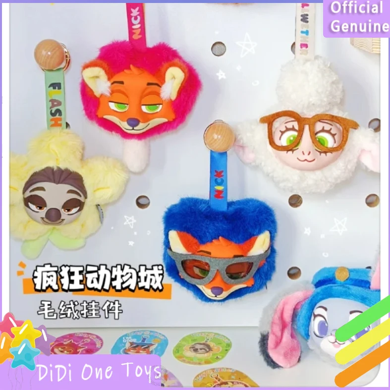 

Подлинная виниловая серия Zootopia, слепая коробка, кулон, милая коллекция кукол, настольное украшение, модный тренд, подарок-сюрприз для девочки