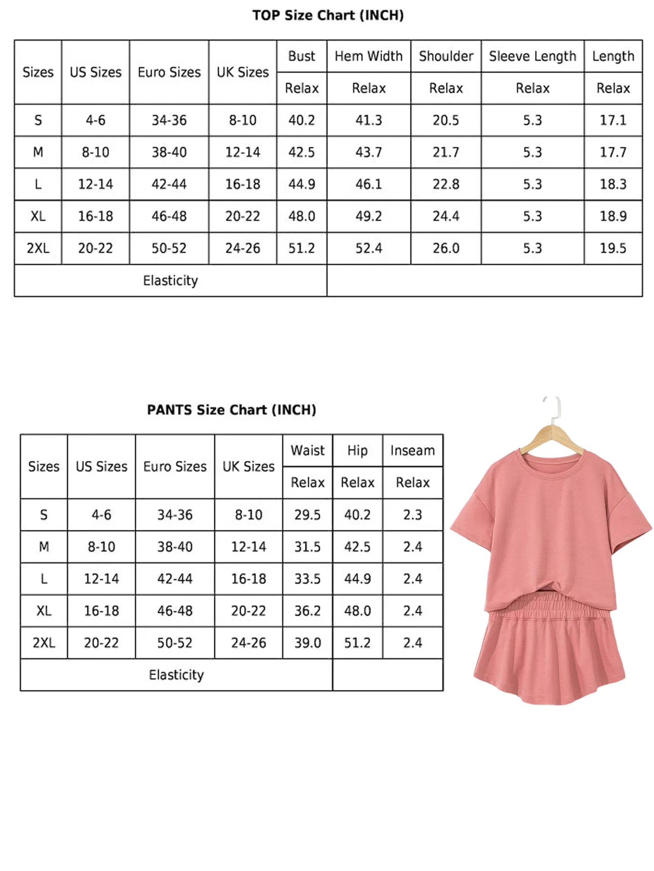 2-delige outfits voor dames, zomers cropped T-shirt met ronde hals en skort met ruches en hoge taille - casual zomerkleding - dameskleding