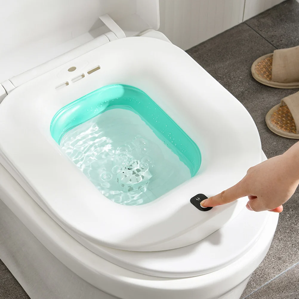 

Electric Sitz Bath Basin for Pregnant Women Postpartum Care Hemorrhoids Relief Toilet Seat Basin Elderly Sitz Bath