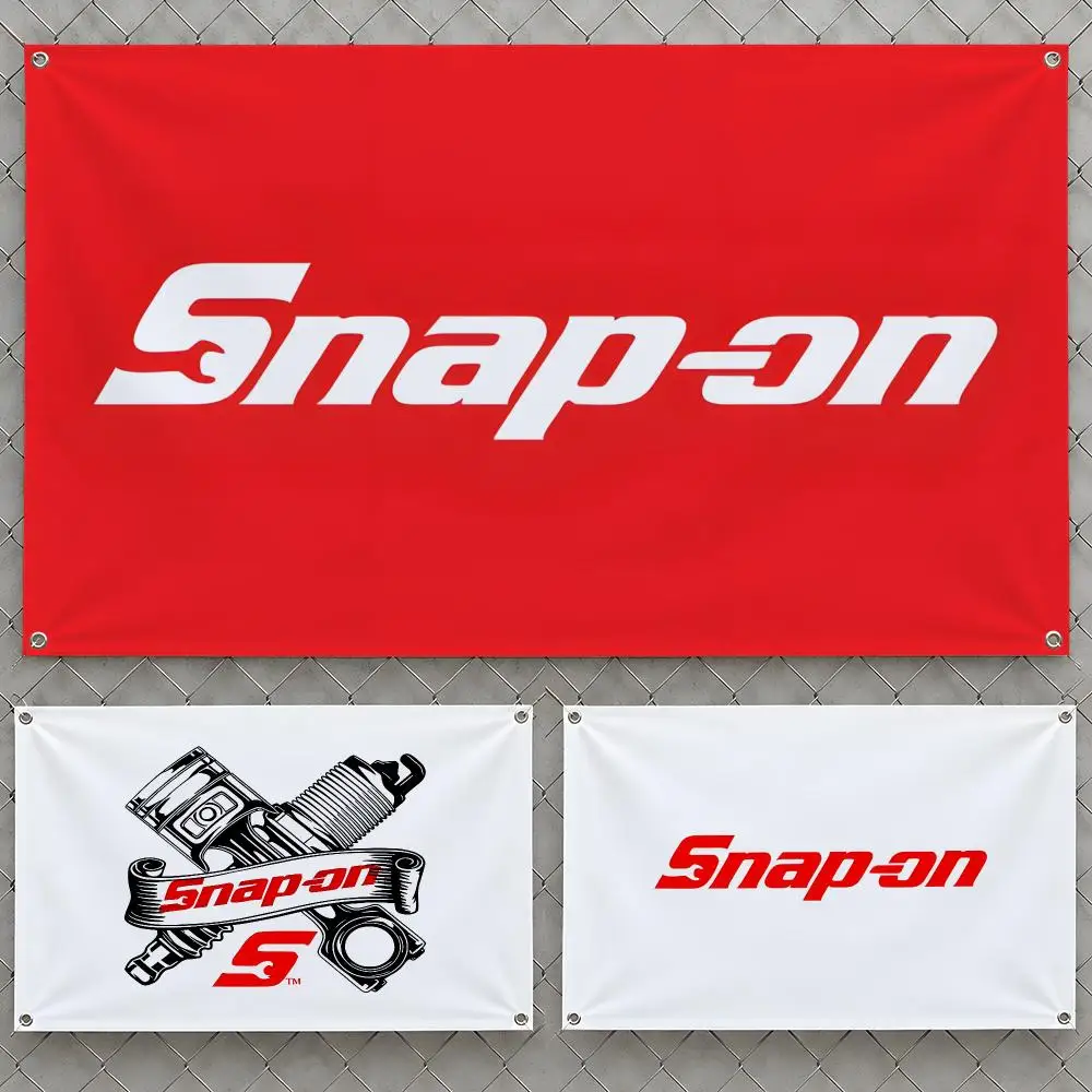Flags Wall Hanging Flag S-Snap-on Banners Mechanic For Birthday Parties Tools Outdoor Bedroom Dorm Brand Wrenches Room Decor