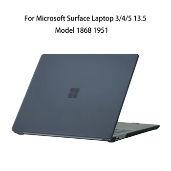 Funda de portátil para Microsoft Surface Laptop 3/4/5 13,5 modelo 1868 1951 2019 2021 2022 carcasa protectora transparente de disipación de calor