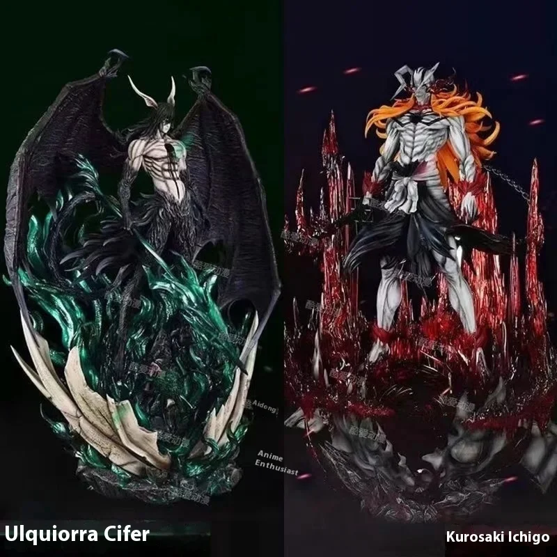 

33 см Bleach аниме фигурка Куросаки Ичиго Ulquiorra Cifer фигурки 1:1 коллекция фигурок настольные модели игрушки рождественские подарки