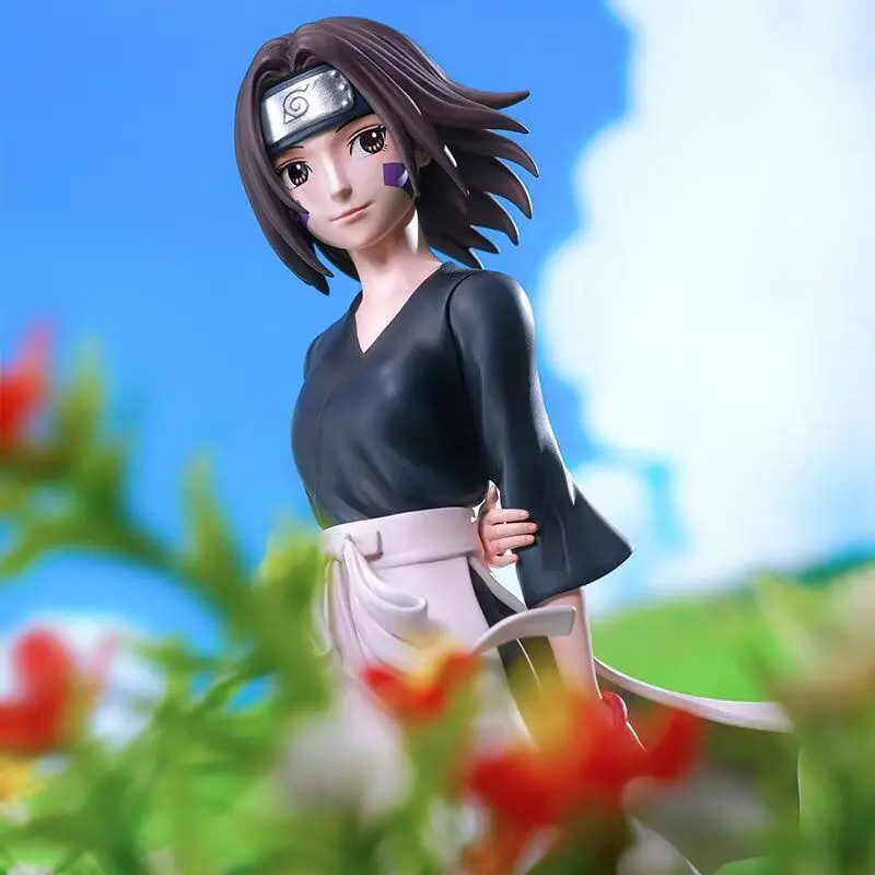 Bandai Banpresto Naruto Shippūden Nohara Rin Gut aussehende periphere Ornamente Hübsches Mädchen Anime Figur Modell Dekoration Pixiv