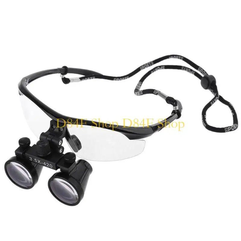 D84F متعدد الوظائف 3.5x للرأس يرتدي طبقة أسنان الأسنان من طراز الأسنان BINO BINO