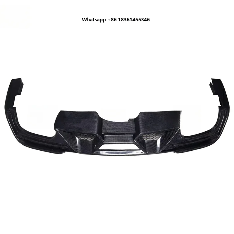 

For Mustang GT500 modification, carbon fiber bumper lip, rear spoiler Suitable