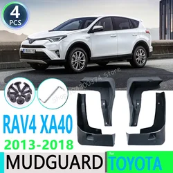 도요타 RAV4 RAV 4 XA40 40 40 2013 2014 2015 2016 2017 2018 펜더 머드 가드, 머드 가드, 스플래시 플랩, 자동차 액세서리