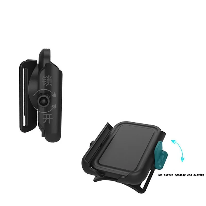 حامل معصم للهاتف للجري العالمي مضاد للانزلاق للرياضة والمشي لمسافات طويلة والسفر، متوافق مع جميع الهواتف الذكية (أسود)