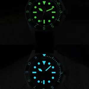 San Martin Novo 40mm Tauchgang NH35 Automatisch männliche Männerpulsuhr Sapphire Sapphire Nylonarmband Volles leuchtendes Dwater -Proof -Wasser 200m 12 Hauptverkäufe Rafarillo Social Schuh - №10