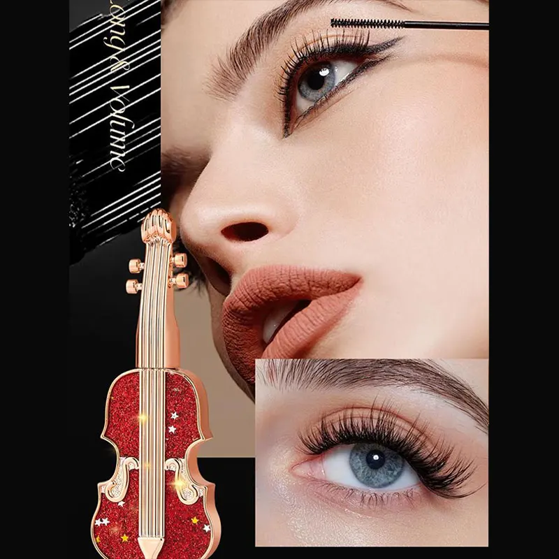 มาสคาร่าสีดำมาสคาร่ากันน้ำยาวธรรมชาติมาสคาร่ากันรอยเปื้อนติดทนนานไพรเมอร์จัดแต่งทรงผมสำหรับขนตาแต่งหน้าตา