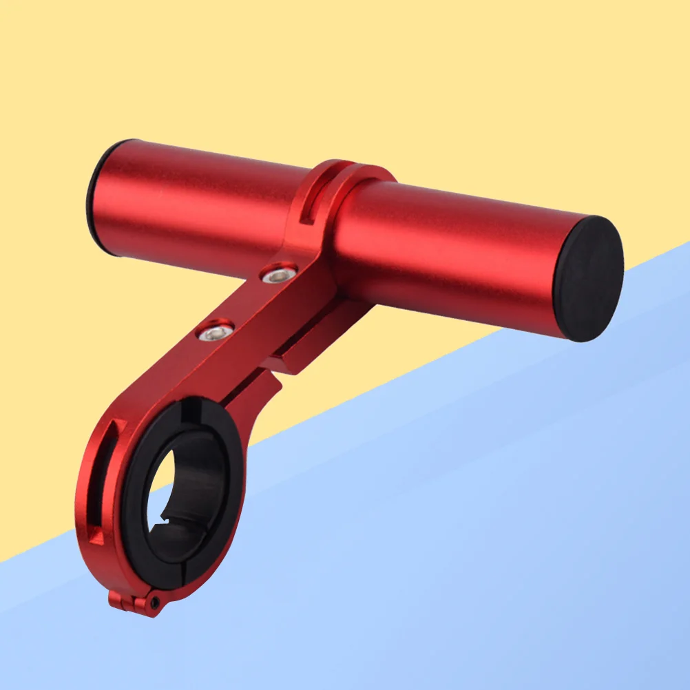 

Bike Handlebar Extension Multi-function Extender Aluminium Alloy Handlebar Extension for Accessories (Red)