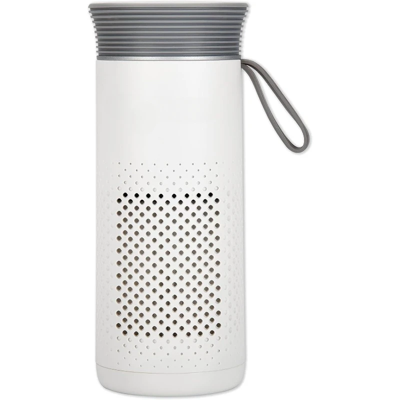 Portable Allergen Air Purifier for Small Spaces with USB Cable, Captures Dust, Pollens, Mold Spores, UV-C Light Helps Reduce