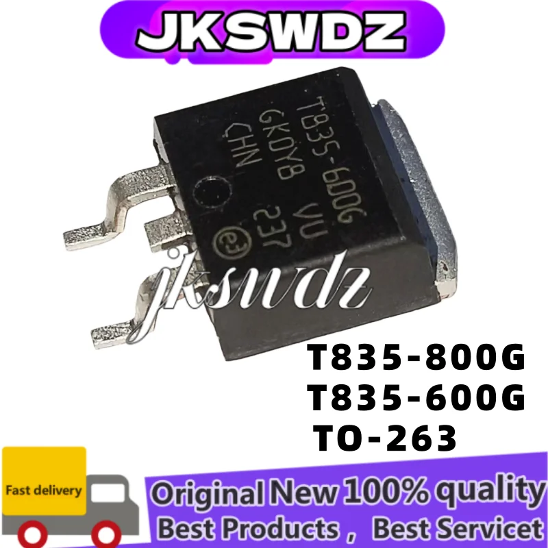 10 Stück neue T835-600G T835 600G T 835600 G T835-800G-TR T835-800G T 835800 G T835 800G TO-263 MOS